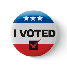 Jag röstade 2020 valdag enkel, icke-partitisan