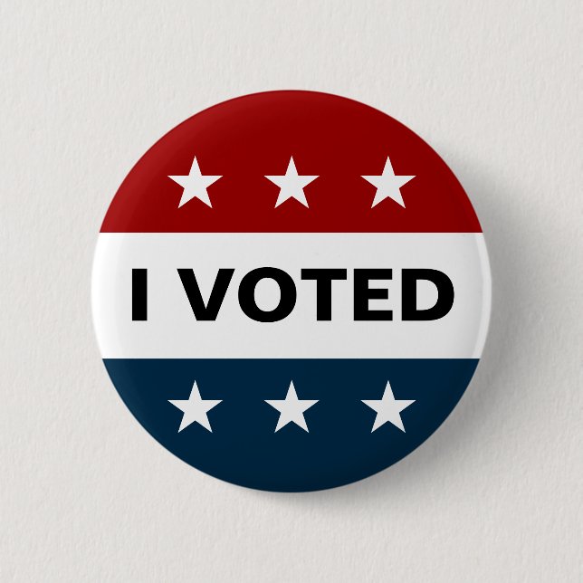 Jag röstade 2024 knapp (Framsida)