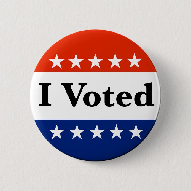 Jag röstade 2026 knapp (Framsida)