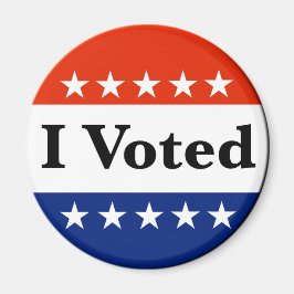 Jag röstade 2026 magnet