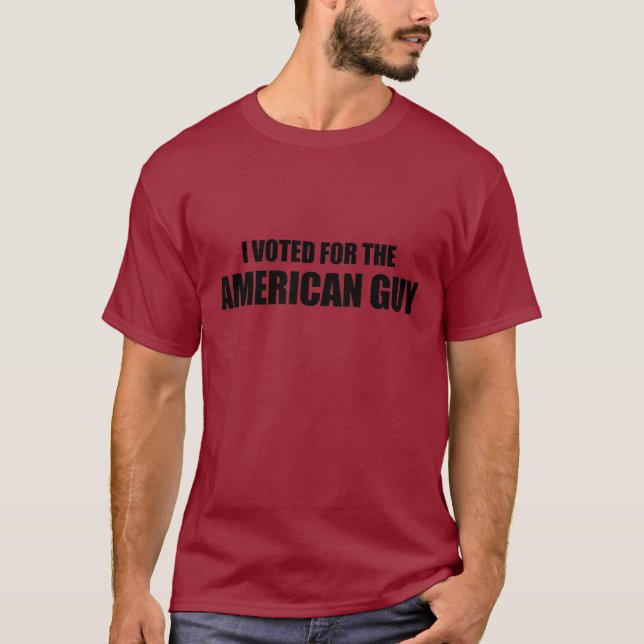 Jag röstade för amerikangrabben tee shirt (Framsida)