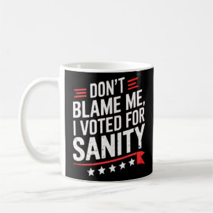 Jag röstade för sanitet - jag vill inte klandra mi kaffemugg