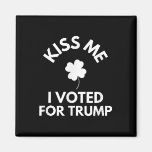 Jag röstade för Trump Funny Magnet