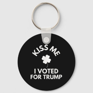 Jag röstade för Trump Funny Nyckelring