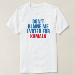 JAG RÖSTADE INTE FÖR KAMALA - T-Shirt