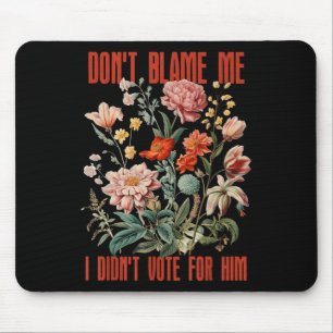 Jag röstade inte för Retro-Blommigten och klandra Musmatta