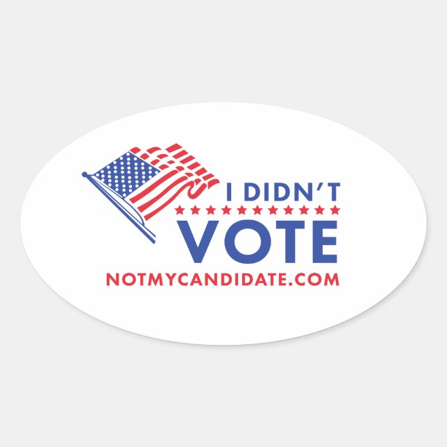 Jag röstade inte politiskt märke (Framsida)