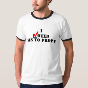 Jag röstade ja till stötta 8 tee shirt