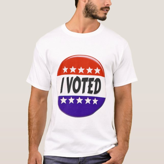 Jag röstade t shirt (Framsida)