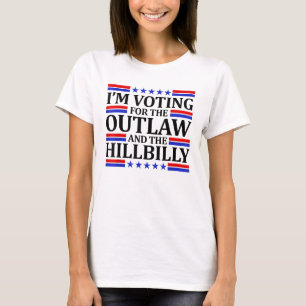 Jag röstar för lagen och Hillbilly 2024 T Shirt