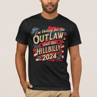 Jag röstar för lagen och Hillbilly 2024 T Shirt