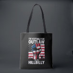 Jag röstar för lagen och Hillbilly 2024 U Tygkasse<br><div class="desc">Jag röstar för lagen och Hillbilly 2024 US-Flagga</div>