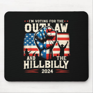 Jag röstar för lagen och Hillbilly 2024 US Musmatta