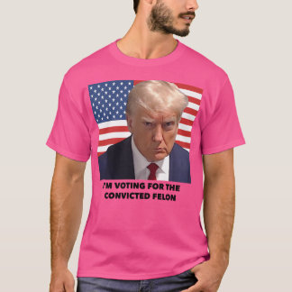 Jag röstar för trumman t shirt
