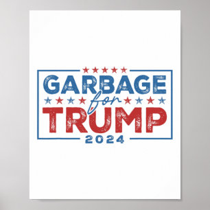 Jag röstar för trumpemansförbud Hillbilly Poster