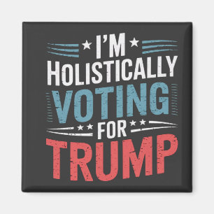 Jag röstar helhjärtat för Trumpval Harris Magnet