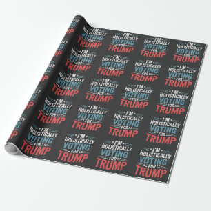 Jag röstar helhjärtat för Trumpval Harris Presentpapper