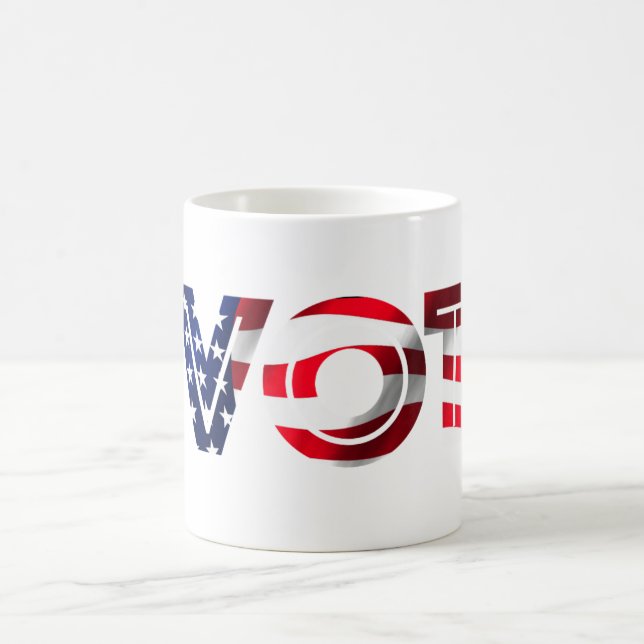 Jag röstar kaffemugg (Center)