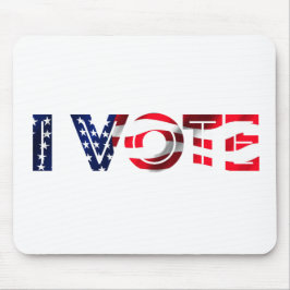 Jag röstar musmatta