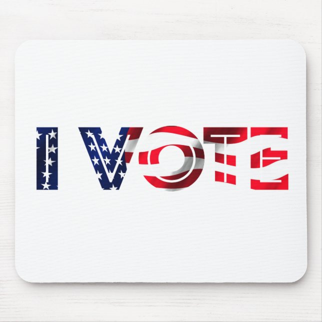 Jag röstar musmatta (Framsidan)