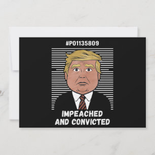 Jag Röstar På Den Dömda Brottslingen Pro Trump 202 Inbjudningar