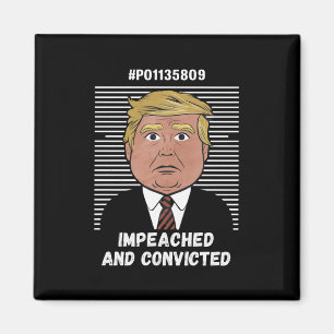 Jag Röstar På Den Dömda Brottslingen Pro Trump 202 Magnet