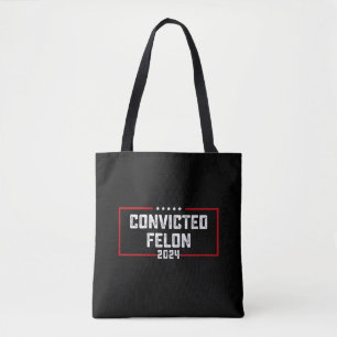 Jag Röstar På Den Dömde Felonien Pro Trump 2024 Tygkasse
