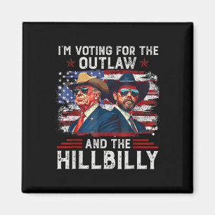 Jag röstar på outlawen och hillbillyn Trump Magnet