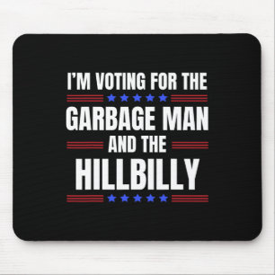 Jag Röstar På Sophämtaren Hillbilly Trump Musmatta