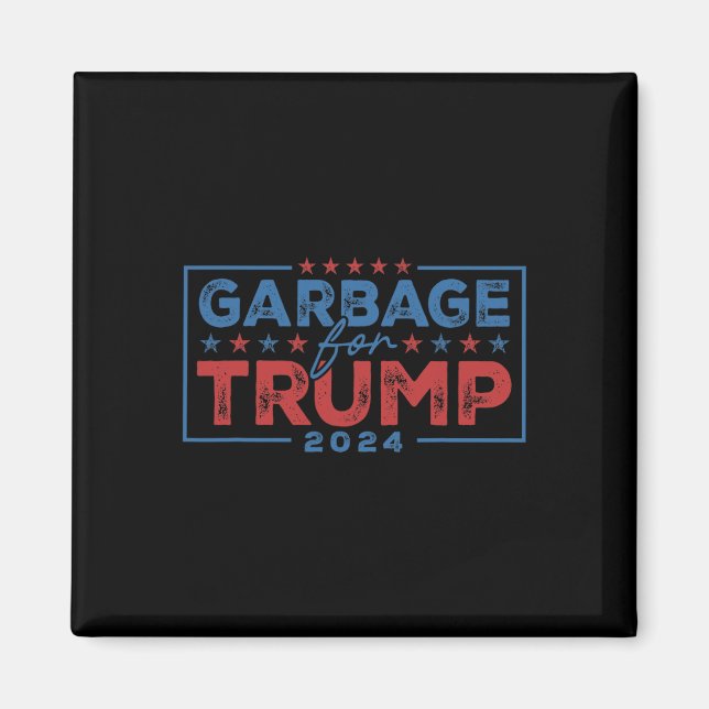 Jag Röstar På Trump Vance Utomstående Hillbilly Magnet (Framsidan)