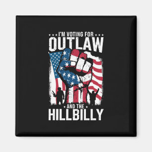 Jag Röstar På Utbölingen Och Hillbilly 2024 Magnet