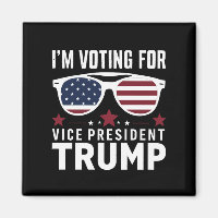 Jag Röstar På Vicepresident Trump 2024 Års Val