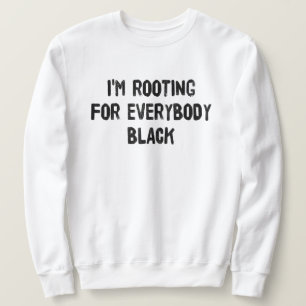 Jag roterar för alla Black T-Shirt Lång Ärmad Tröja