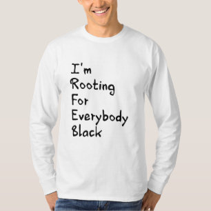 Jag roterar för alla svarta t shirt