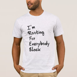 Jag roterar för alla svarta t shirt