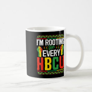 Jag roterar för varje hbcu-svart historikmånad kaffemugg