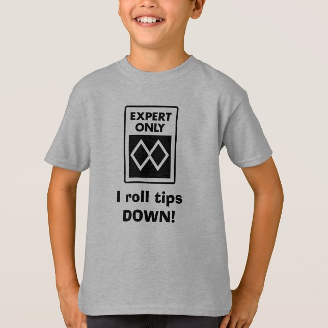Jag rullar spetsar BESEGRAR! T Shirt (Framsida)
