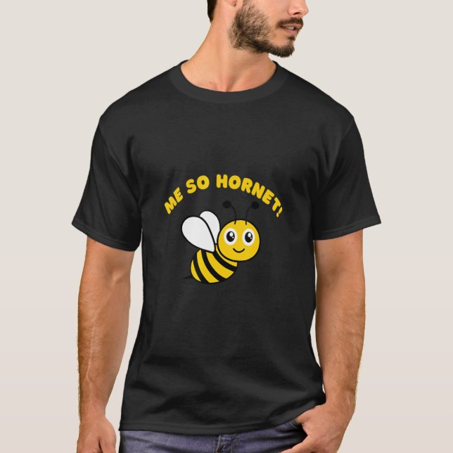 Jag Så Bålgeting  Bina  Insekt T Shirt (Framsida)