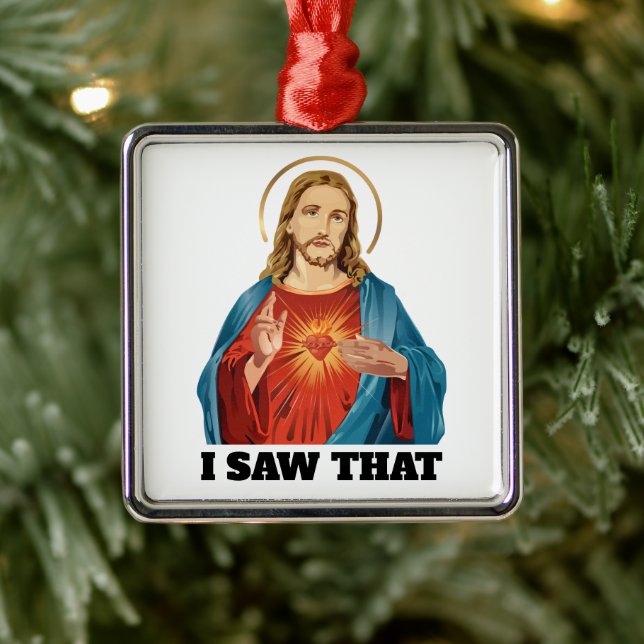 JAG SA DET, JESUS JULGRANSPRYDNAD METALL (Träd)