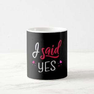 Jag sa ja kaffemugg