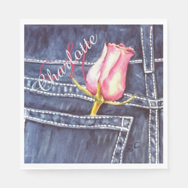 Jag sa ja Party Pappersservett (Framsidan)