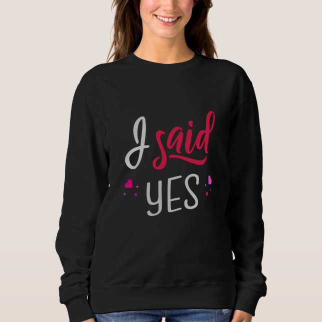 Jag sa ja t shirt (Framsida)