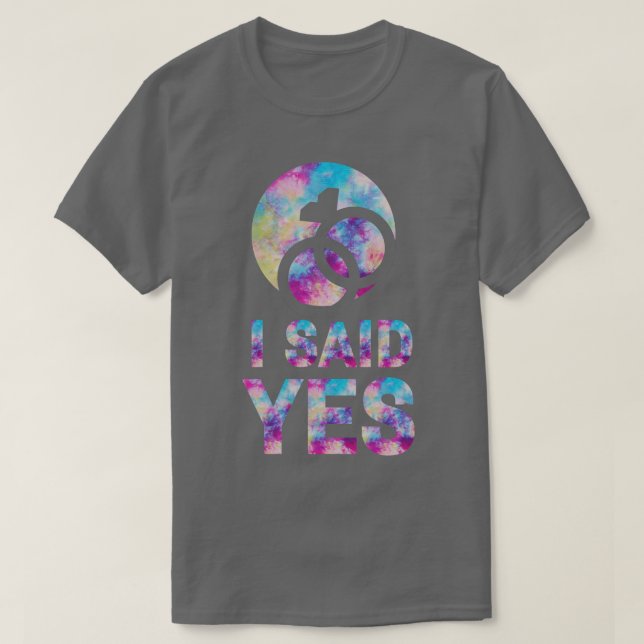 Jag sa ja t shirt (Design framsida)