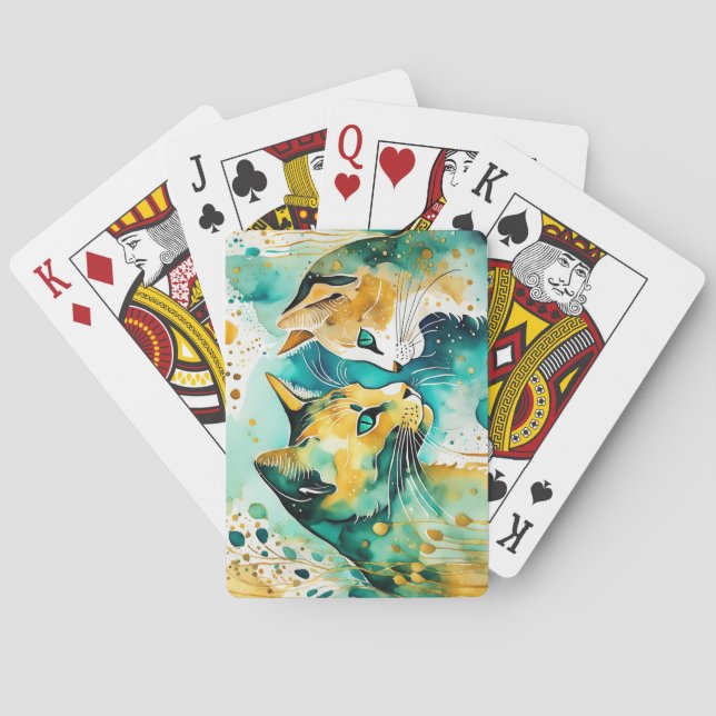 Jag sa: Lämna den Ensamen Casinokort (Baksidan)