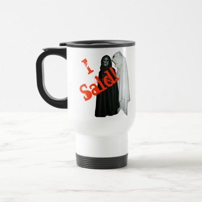 Jag sa! resemugg (Vänster)
