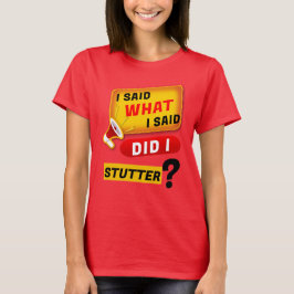 JAG SADE VAD JAG SADE T SHIRT