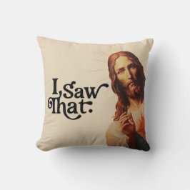 Jag såg att jag såg att Jesus Kudde