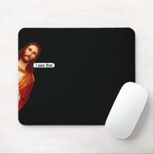 Jag såg att Jesus Mouse Pad Musmatta