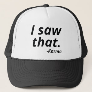 Jag såg att Karma Keps