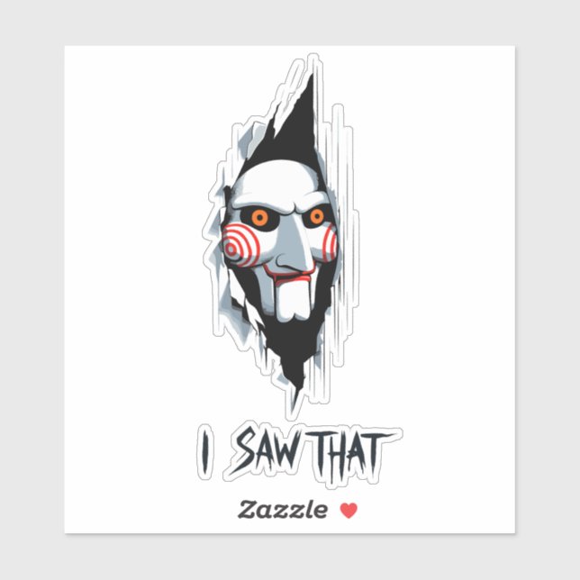 Jag såg att klistermärken (Ark)